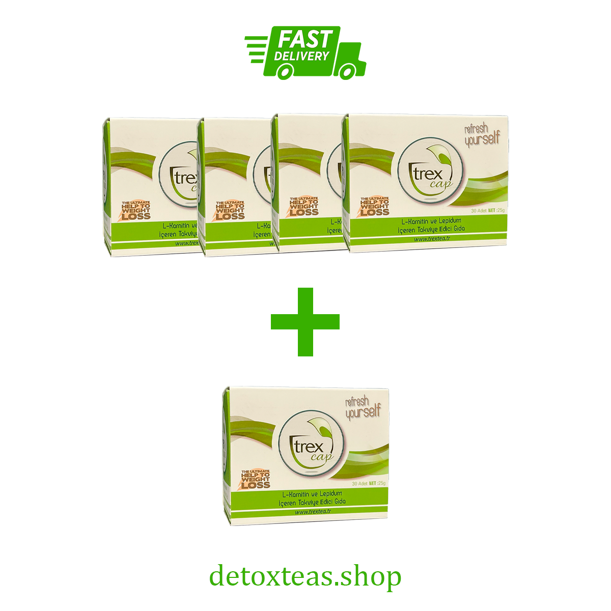 Trex Capsule – Buy 4 Get 1 Free