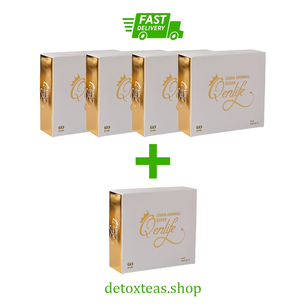 Qenlife Detox Tea – Buy 4 Get 1 Free